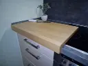 Schneidebrett Buche mit Anschlagkante