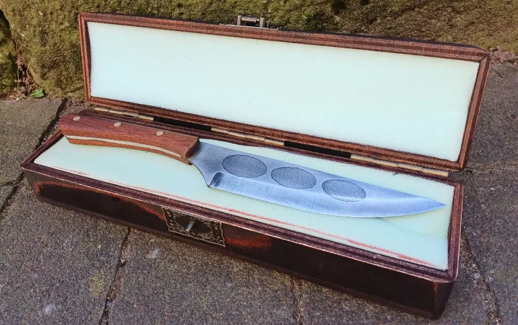 Fleischmesser m. Schatulle